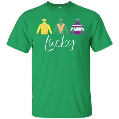 Derby Jockey Shirt Lucky Derby Apparel Derby Irish Green