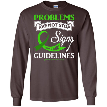 Cerebral Palsy Awareness They Are Guidelines Shirt Dark Chocolate