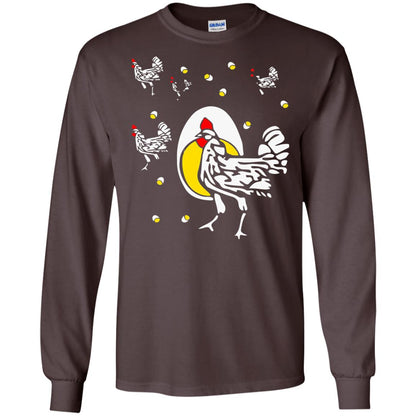 Chicken Shirt Roseanne T-shirt Dark Chocolate