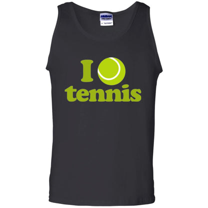 I Love Tennis T-shirt Black
