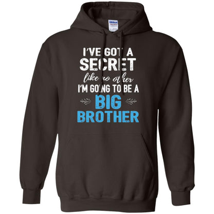 Brother Announcement T-shirt I_ve Got A Secret Like No Other Dark Chocolate