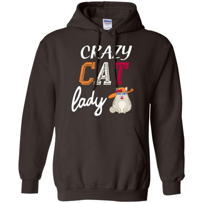 Crazy Cat Lady Chicken Shirt For Girls Womens Dark Chocolate