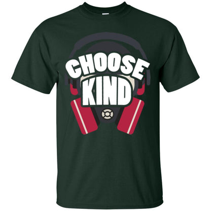 Anti Bullying T-shirt Choose Kind Forest Green