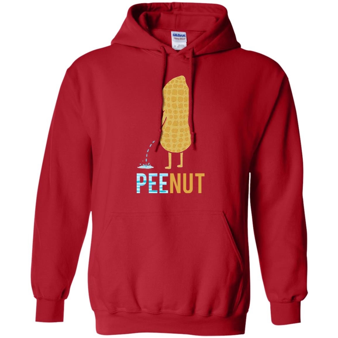 Funny Peenut Gift Shirt For Cool Boys Red