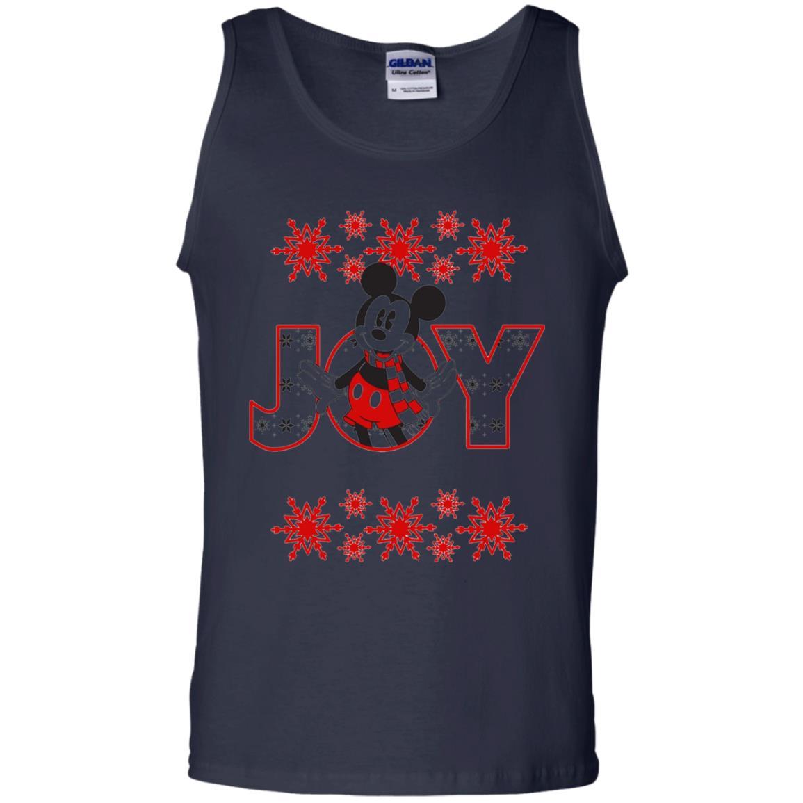 Christmas T-shirt Disney Mickey Mouse Joy Navy