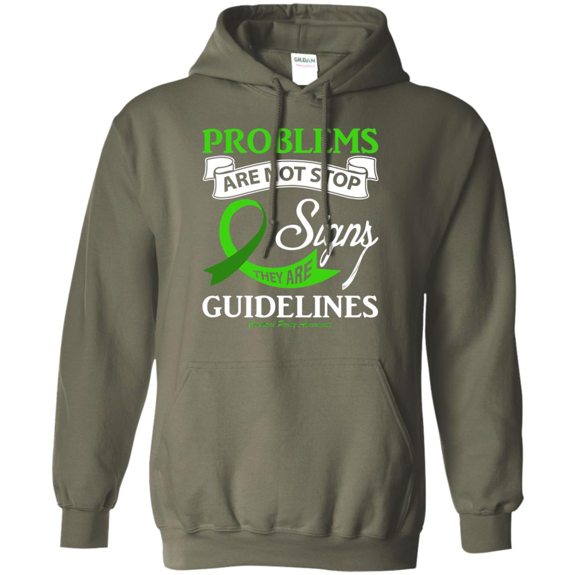 Cerebral Palsy Awareness They Are Guidelines Shirt Military Green