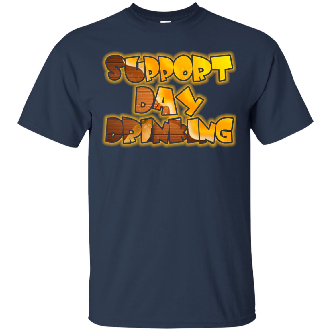 Saint Patrick's Day T-shirt Support Day Drinking Navy