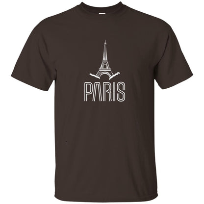 Paris Best Eiffel Tower T-shirt Dark Chocolate