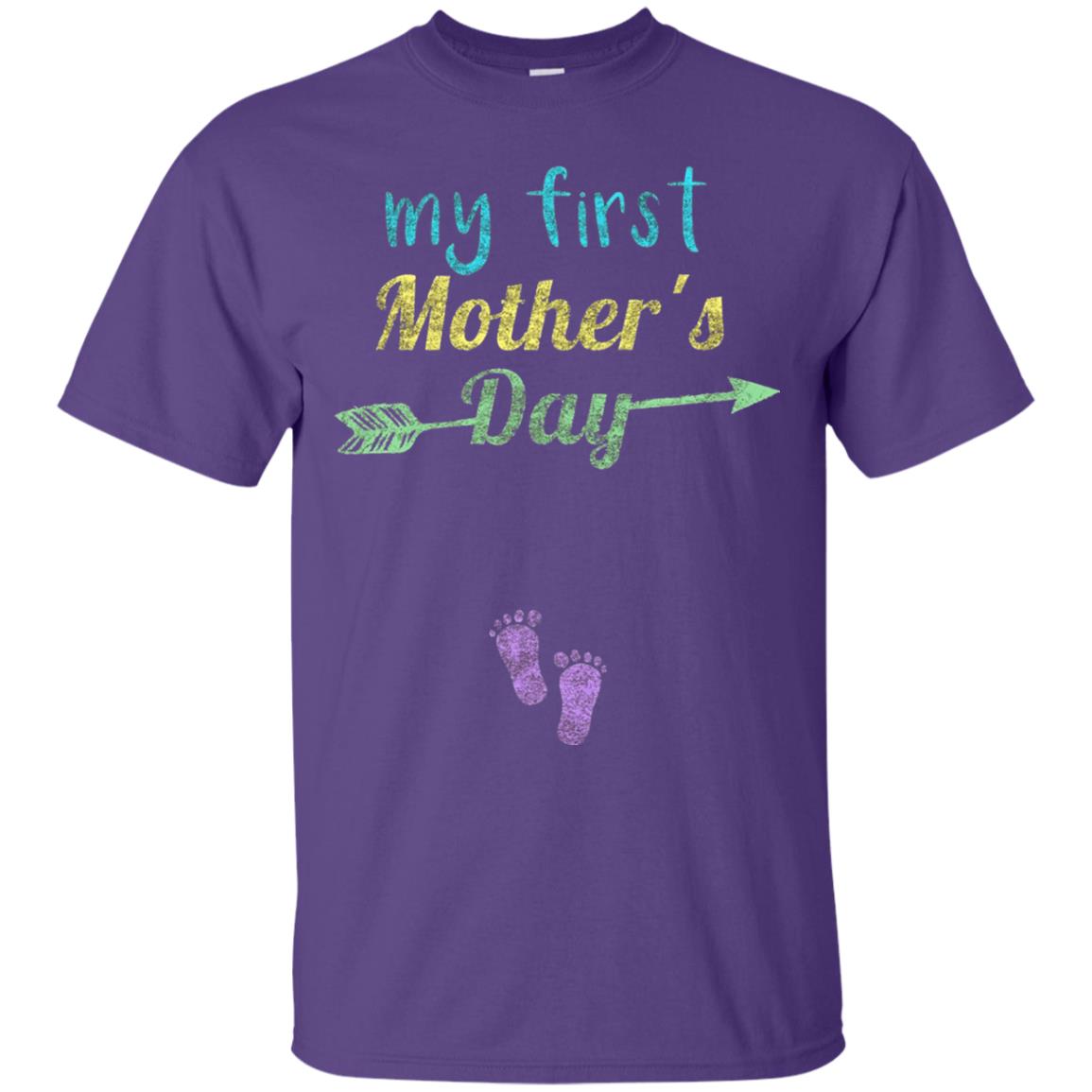 My First Mother's Day Mommy T-shirt Purple