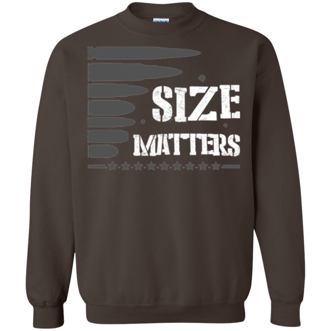 Hunter T-shirt Size Matters Dark Chocolate