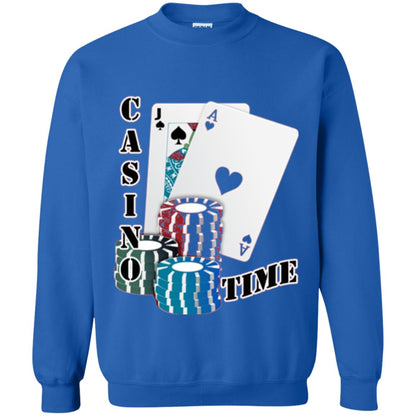 Fun Gambling T-shirt Casino Time Royal