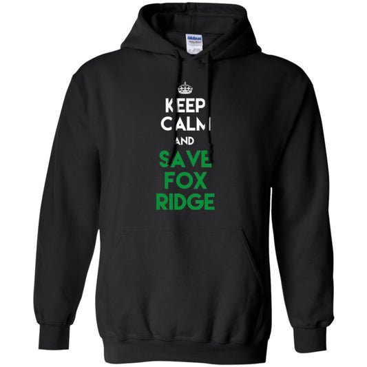 Elementary T-shirt Keep Calm And Save Fox Ridge T-shirt Black
