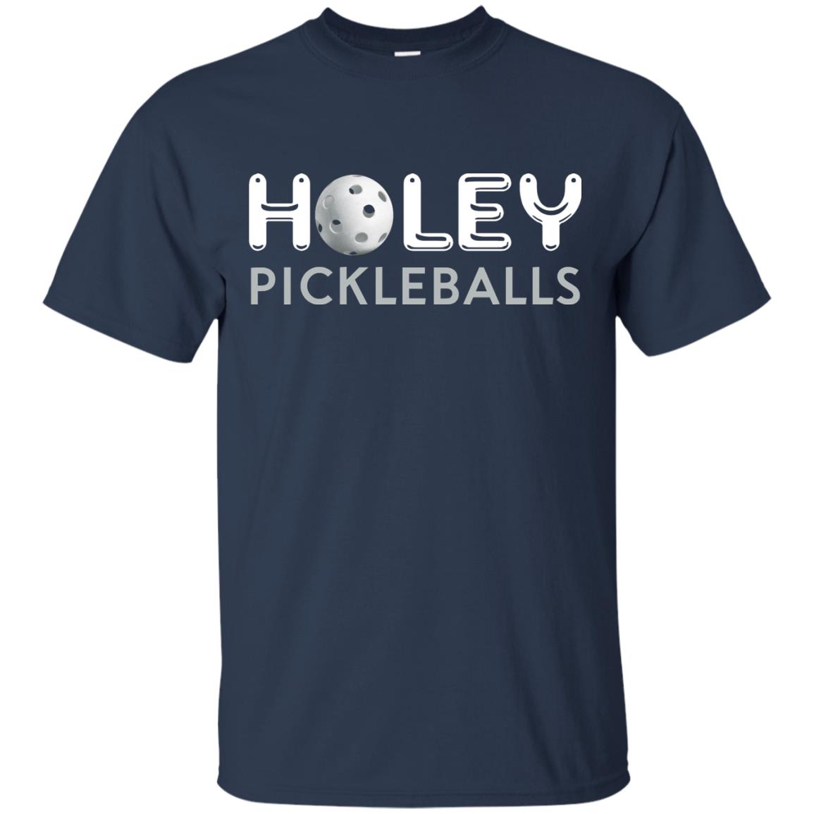 Pickleball Lover T-shirt Holey Pickleballs Navy