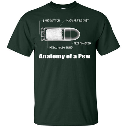 Bullet T-shirt The Anatomy Of A Pew Forest Green
