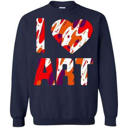 Artist T-shirt I Love Art Navy