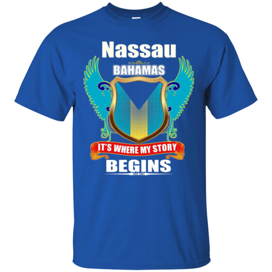 Bahamian T-shirt Nassau Bahamas T-shirt Royal