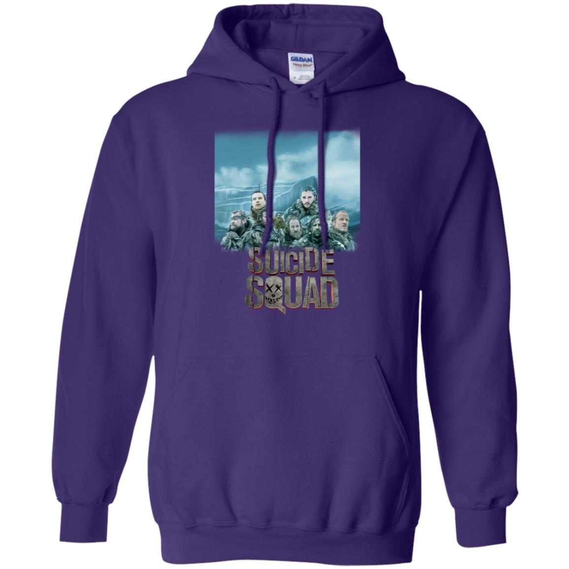 Suicide Squad Game Of Thrones Version T-shirt Purple