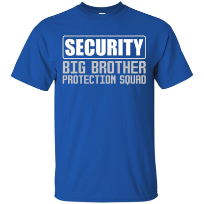 Family T-shirt Security Big Brother Protection Squad Royal