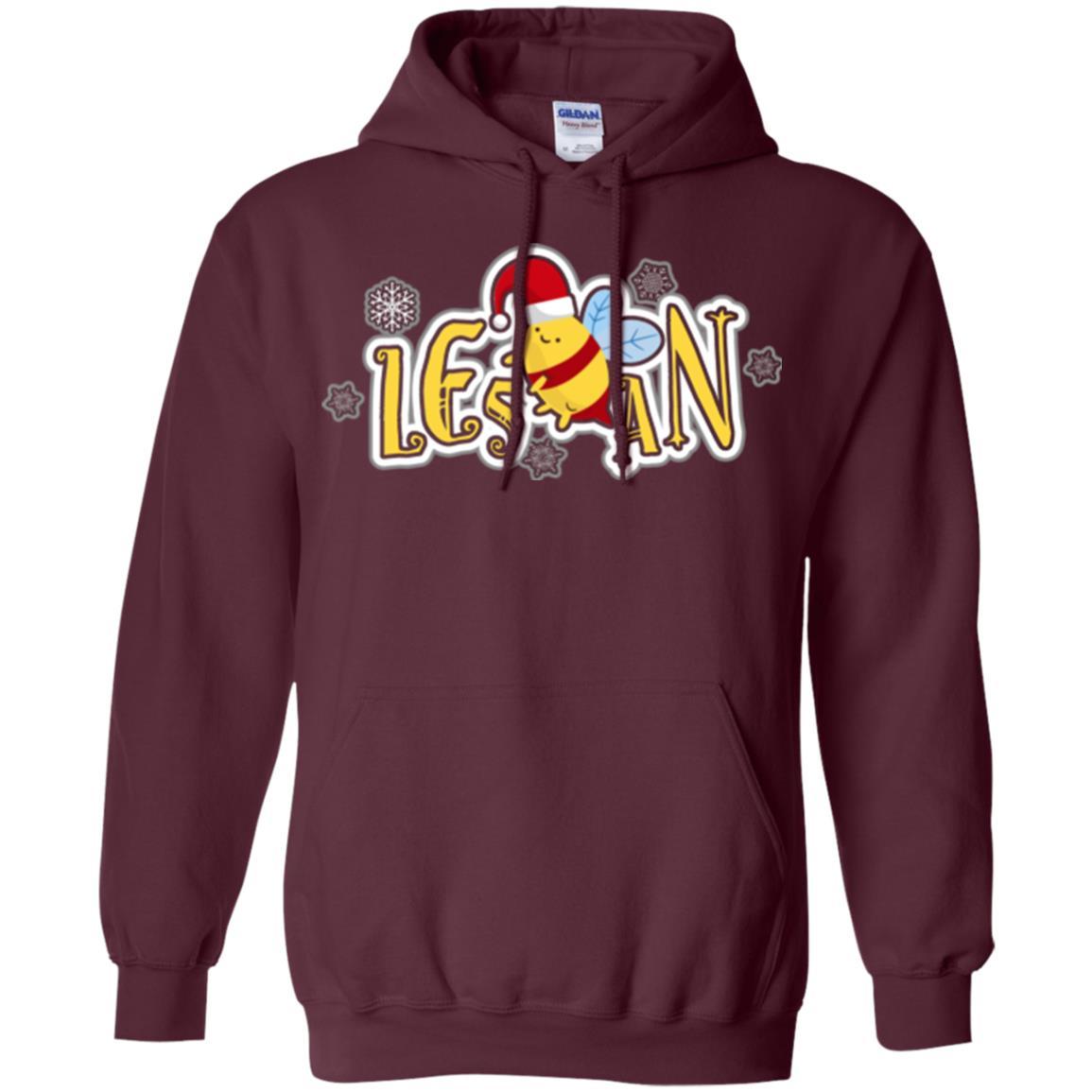 Lgbt T-shirt Les Bee An T-shirt Maroon