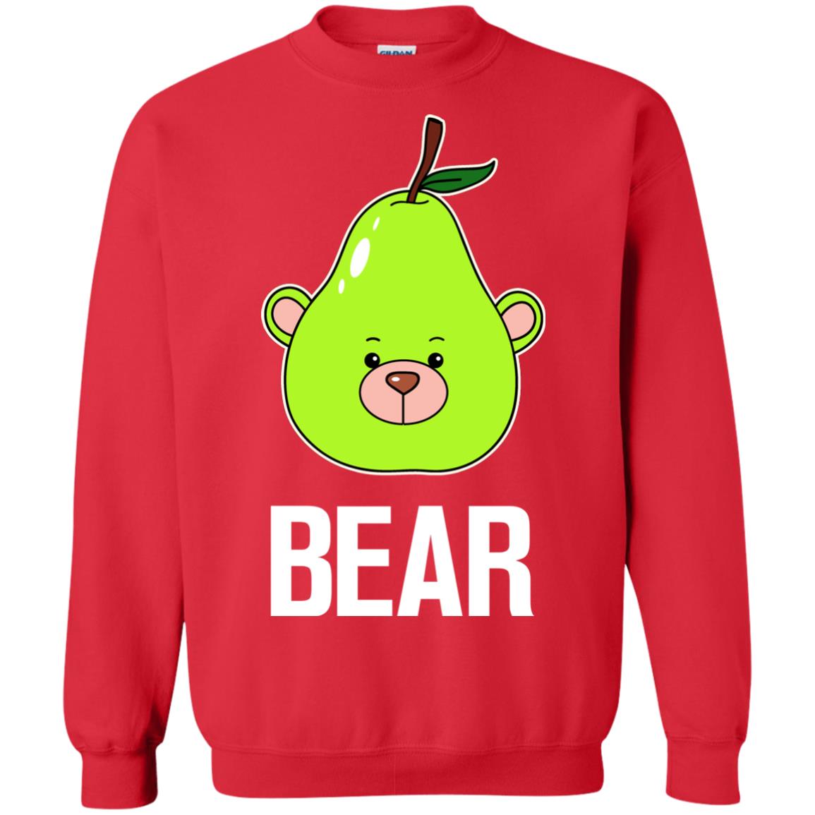 Bear Funny Summer Melon Fruit Shirt Red