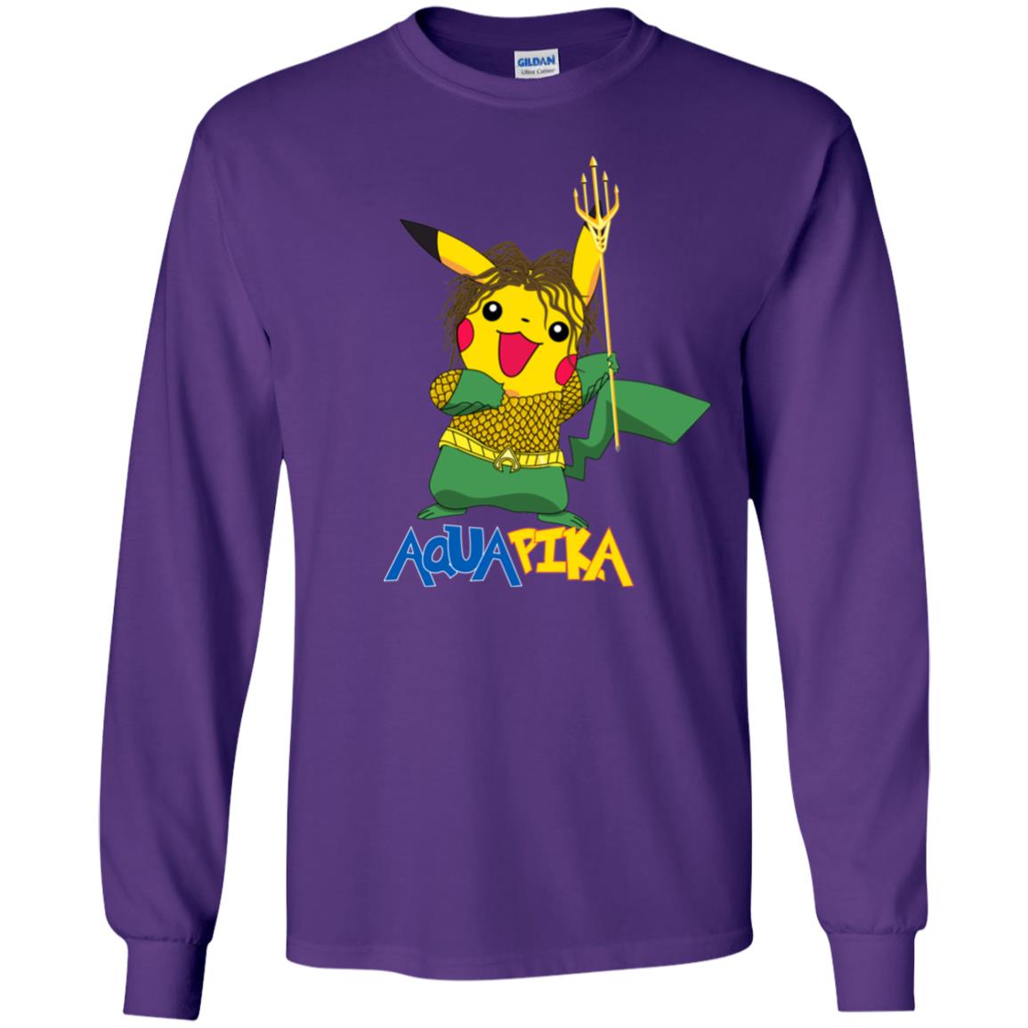 Aquapika Aquaman Piakachu Fan Shirt Purple