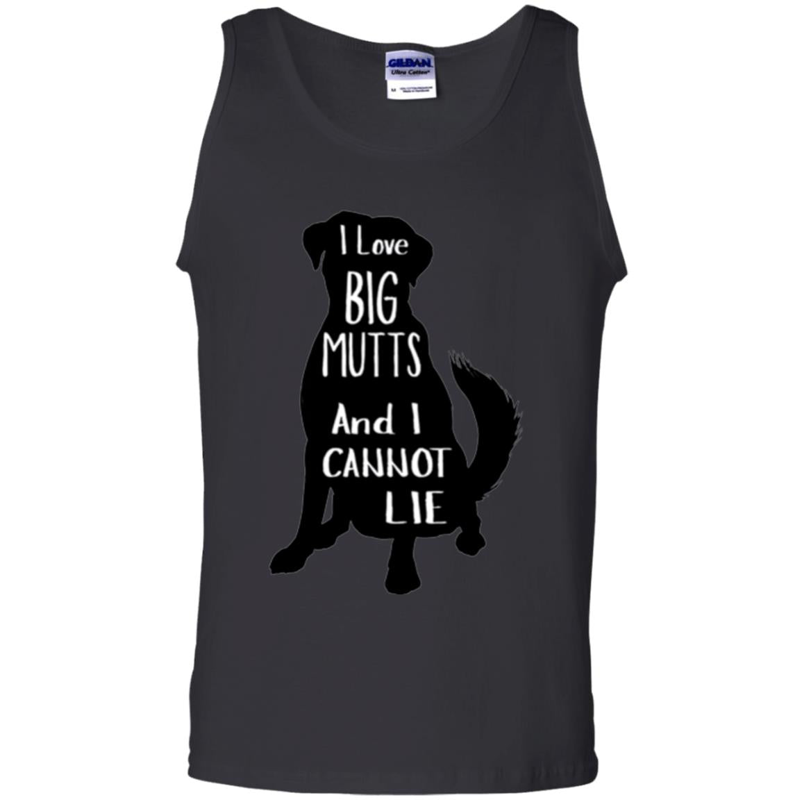Dog Lovers T-shirt I Love Big Mutts And I Don_t Lie Black