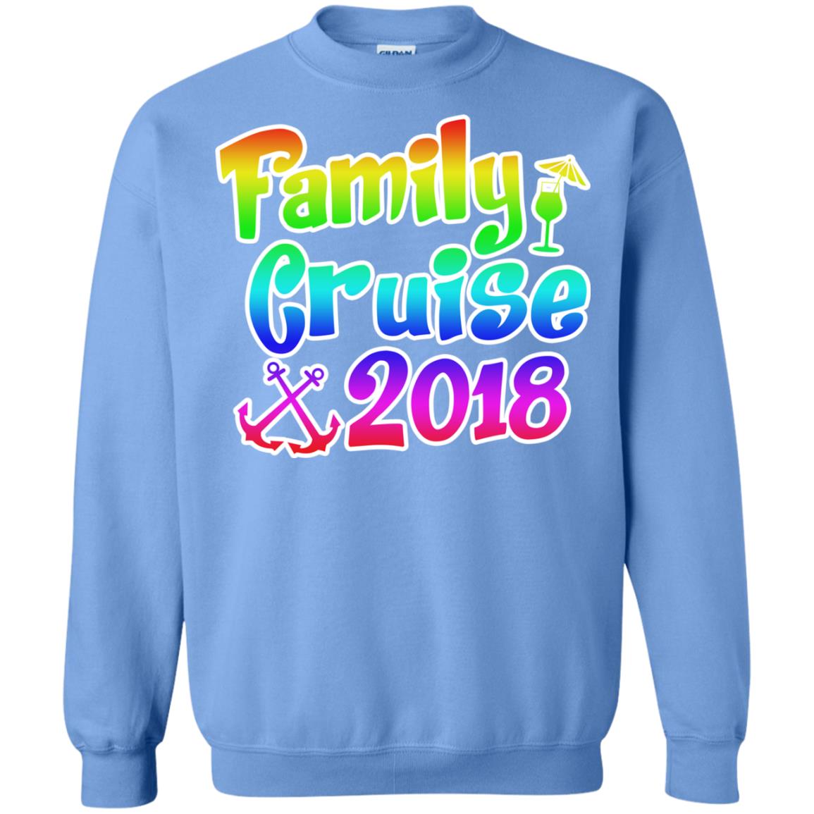 Family T-shirt Cruise 2018 Carolina Blue