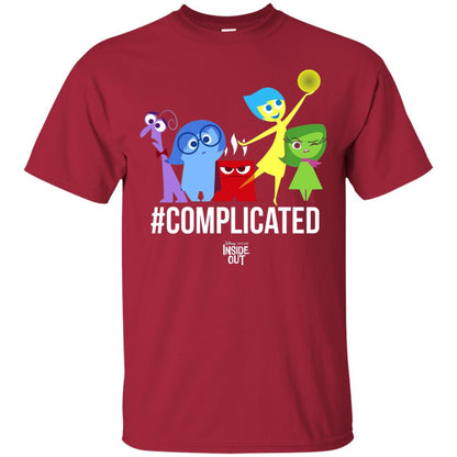 Inside Out Complicated Emotions Graphic T-shirt Cardinal