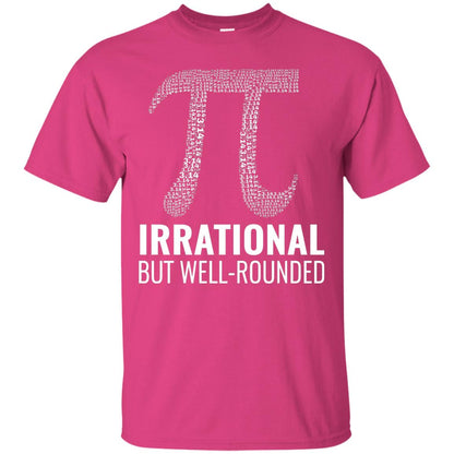 Funny Pi Shirt Irrational But Well Rounded Heliconia