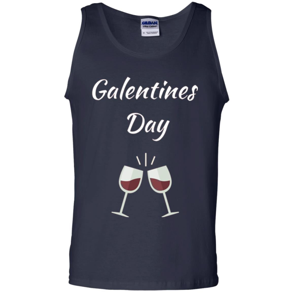 Valentines Alternative Galentines Day T-shirt Navy