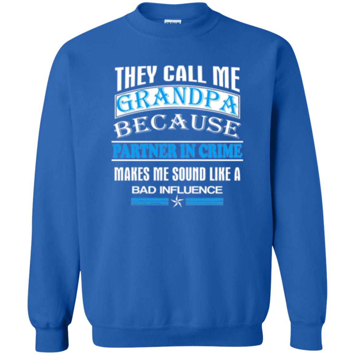 Family T-shirt They Call Me Grandpa Royal
