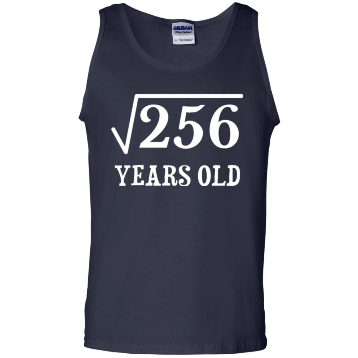 Birthday T-shirt Square Root Of 256 16th Years Old Navy