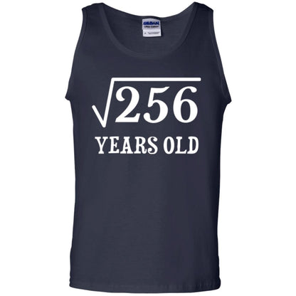 Birthday T-shirt Square Root Of 256 16th Years Old Navy
