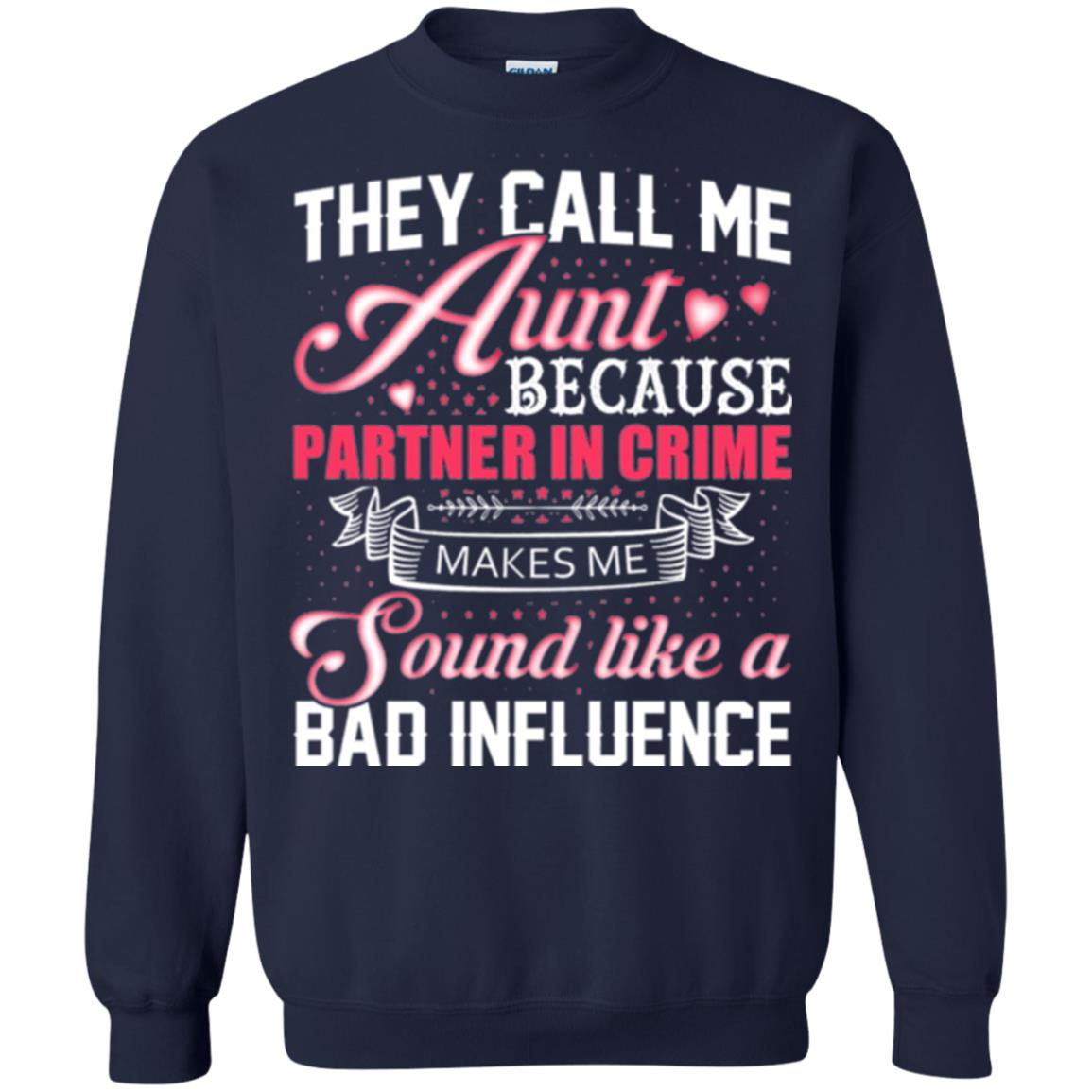 Aunt T-shirt They Call Me Aunt Navy