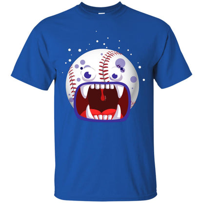 Baseball Halloween Shirt Royal