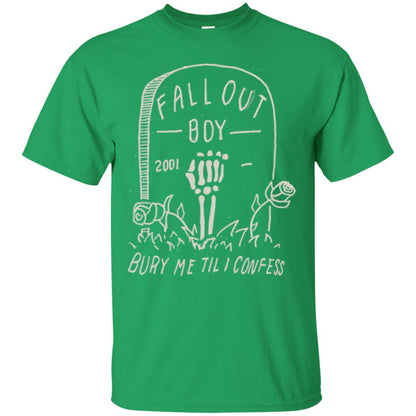 Fall Out Boy Bury Me Till I Confess T-shirt Irish Green