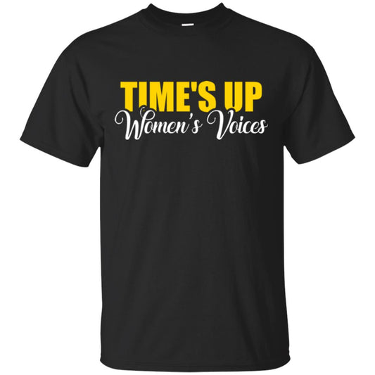 Time's Up Women's Voice Black