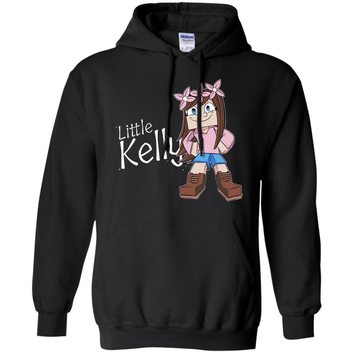 Little Kelly Minecraft Little Club Adventures Shirt Black