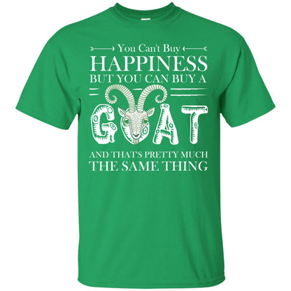 You Can_t Buy Happiness But You Can Buy A Goat Funny Goat Gift Shirt Irish Green