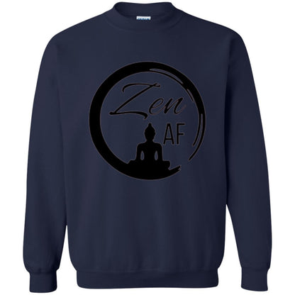 Zen Af Yoga Graphic T-shirt Navy
