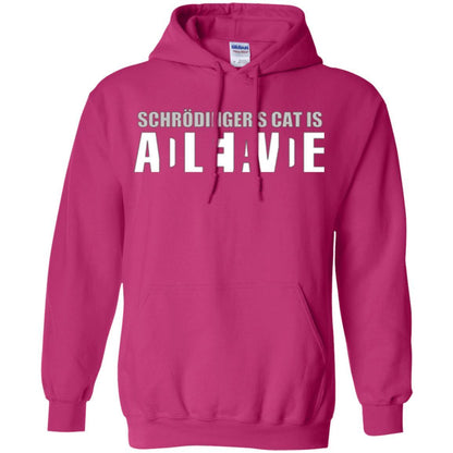 Science T-shirt Schrodinger's Cat Is Dead Or Alive Heliconia