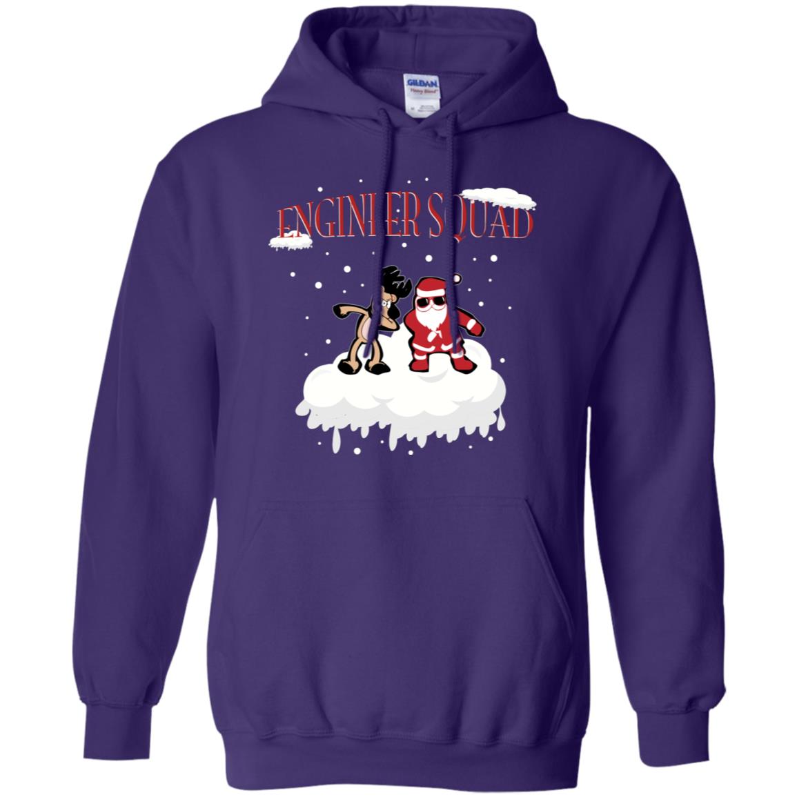 Engineer Squad Engineering X-mas Gift Shirt Purple