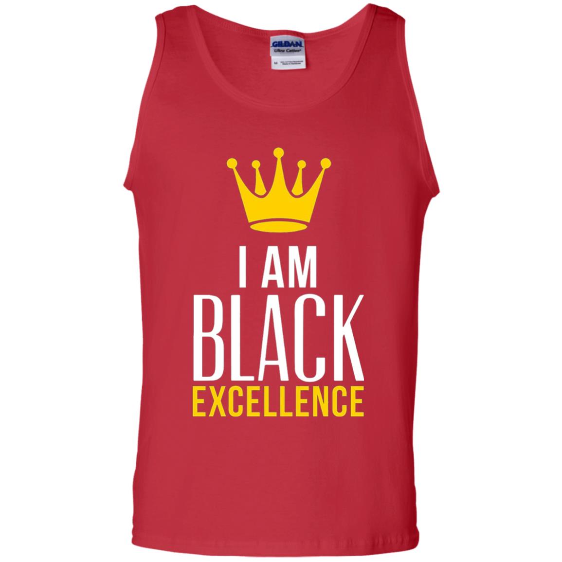 Black Excellence T-shirt Melanin Poppin_ Queen King Red