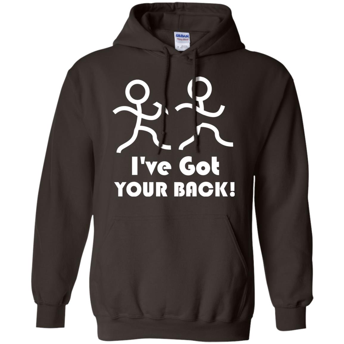 I_ve Got Your Back T-shirt Dark Chocolate