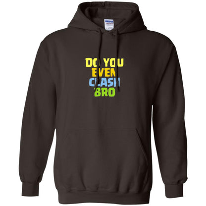 Royal Gamers T-shirt Do You Even Clash Bro Dark Chocolate