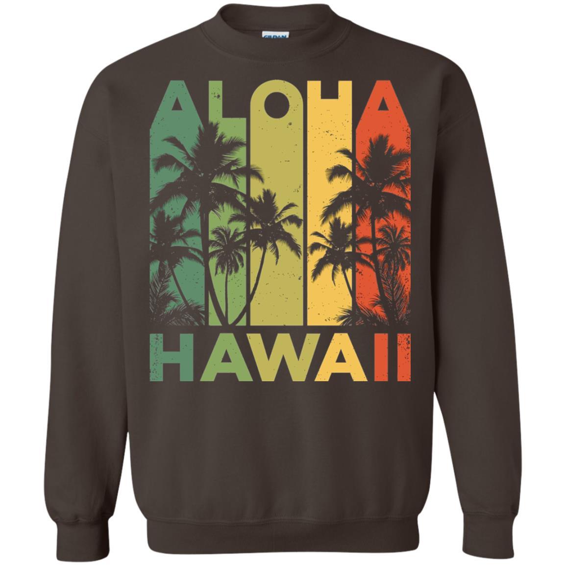 Vintage Hawaiian Islands T-Shirt Dark Chocolate