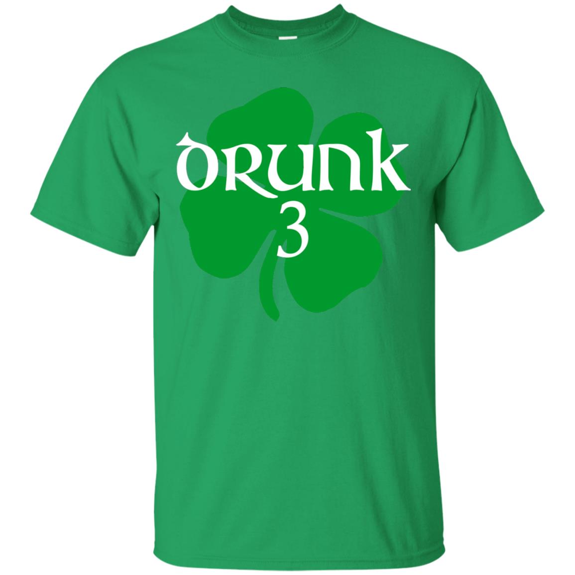 Drunk 3 Lucky Thing St. Patrick_s Day Irish T-shirt Irish Green