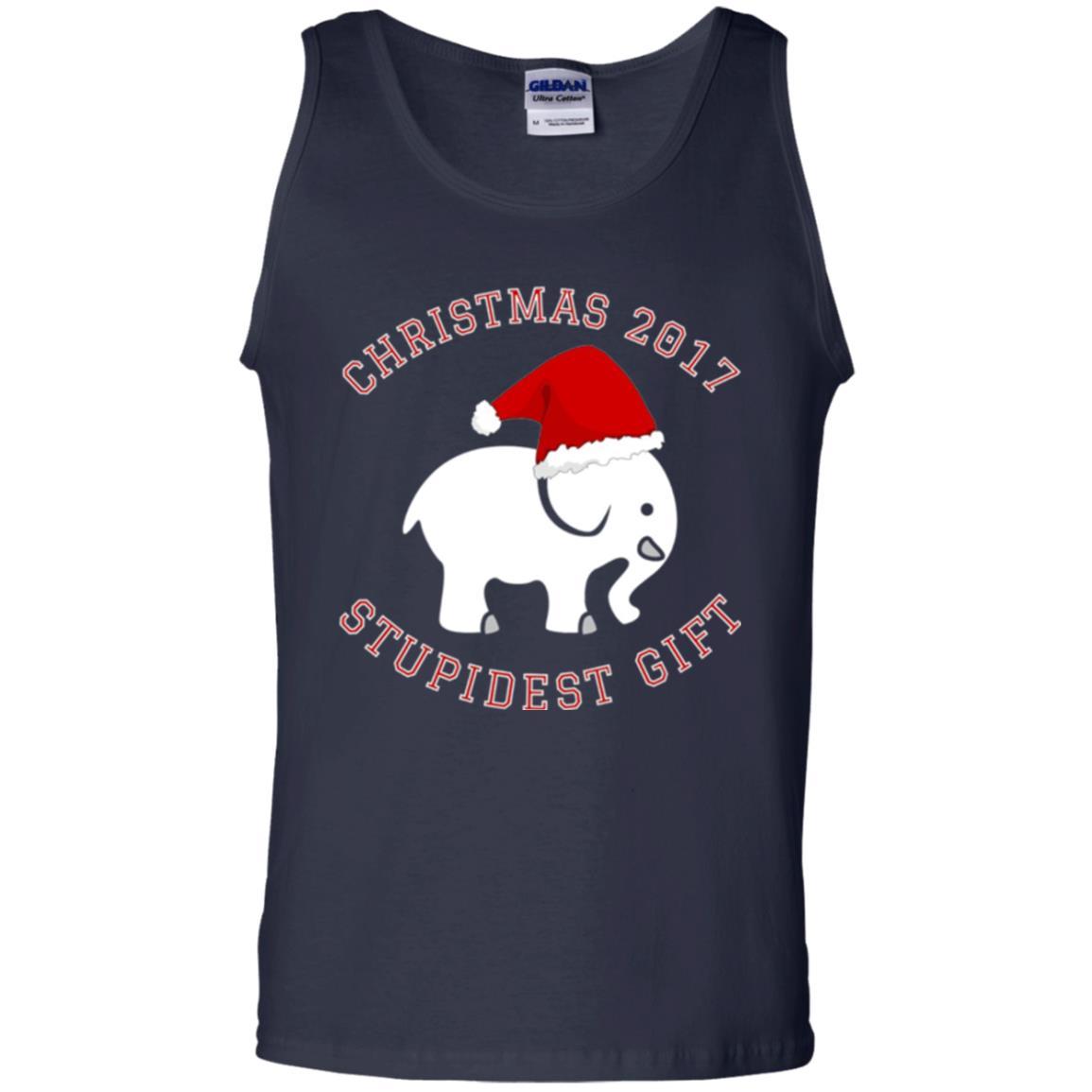Elephant T-shirt Christmas 2017 T-shirt Navy