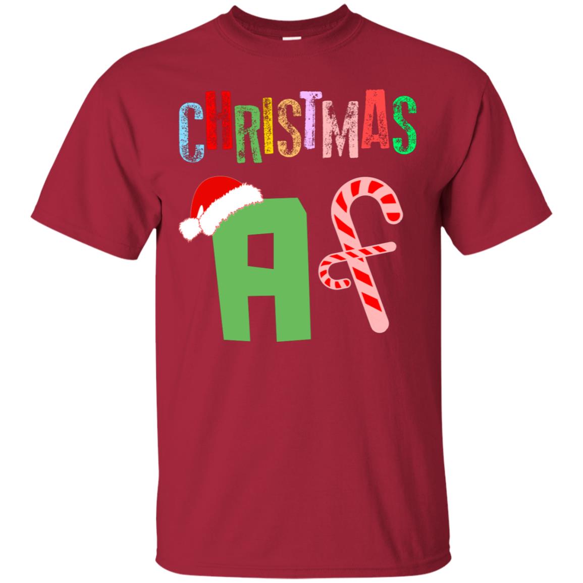 Chrismas Af X-mas Gift Shirt For Mens Or Womens Cardinal