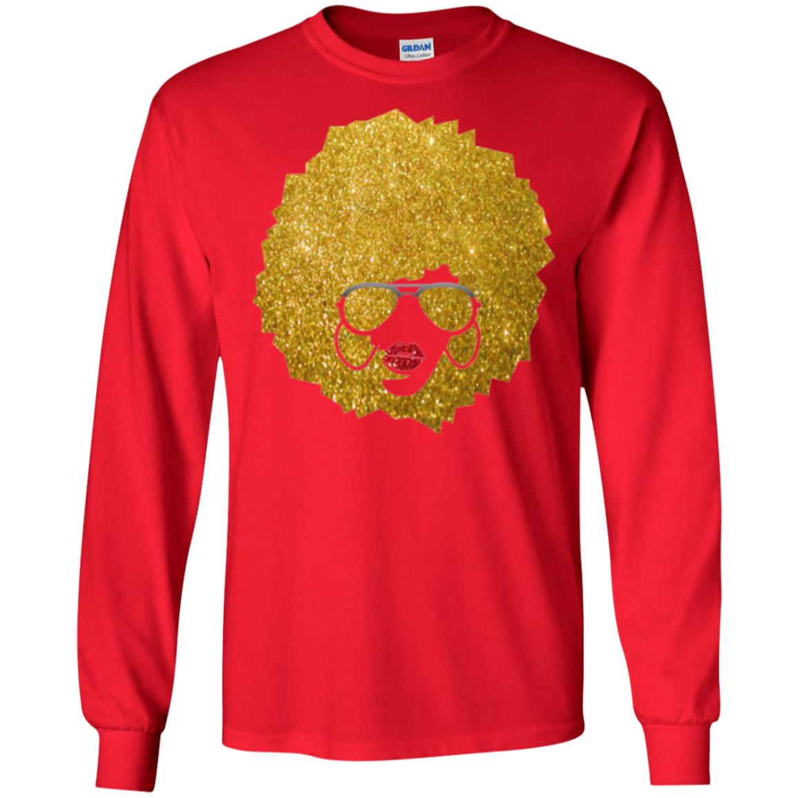 Black Girl Magic T-shirt Black Lives Matter African Pride Red